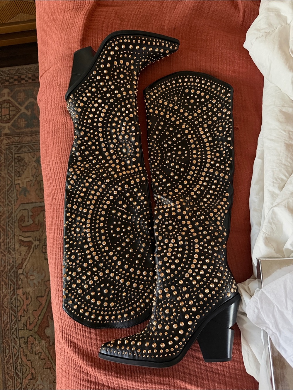 Azalea Wang Texas studded boots